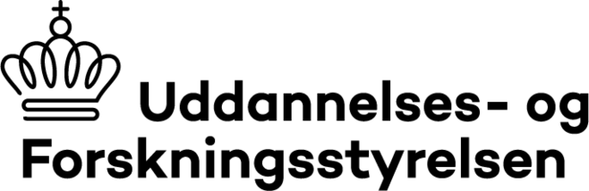 Uddannelses- og Forskningsstyrelsens logo